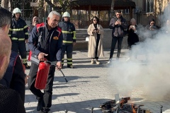 112 Acil Çağrı Merkezi’nde Veri Kurtarma ve Yangın Tatbikatı Gerçekleştirildi