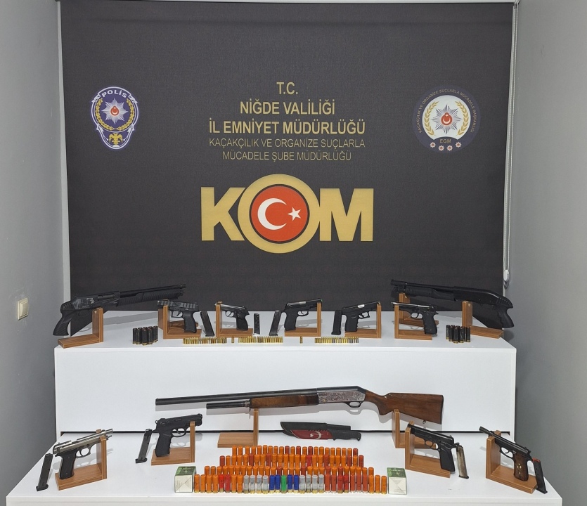 16 şüpheli yakalandı, ruhsatsız tabanca ve tüfekler ele geçirildi 