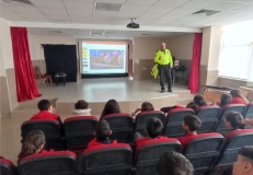 169 Öğrenciye Trafik Eğitimi Verildi 