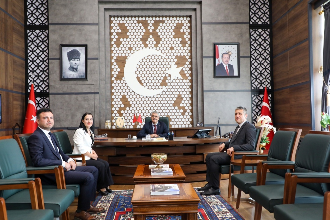 5 Haziran Dünya Çevre Günü’nde Vali Cahit Çelik’e anlamlı ziyaret