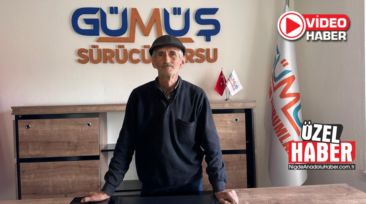 66 yaşında ehliyet hayalini gerçekleştirdi