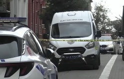 Abisini sokak ortasında vurarak öldürdü