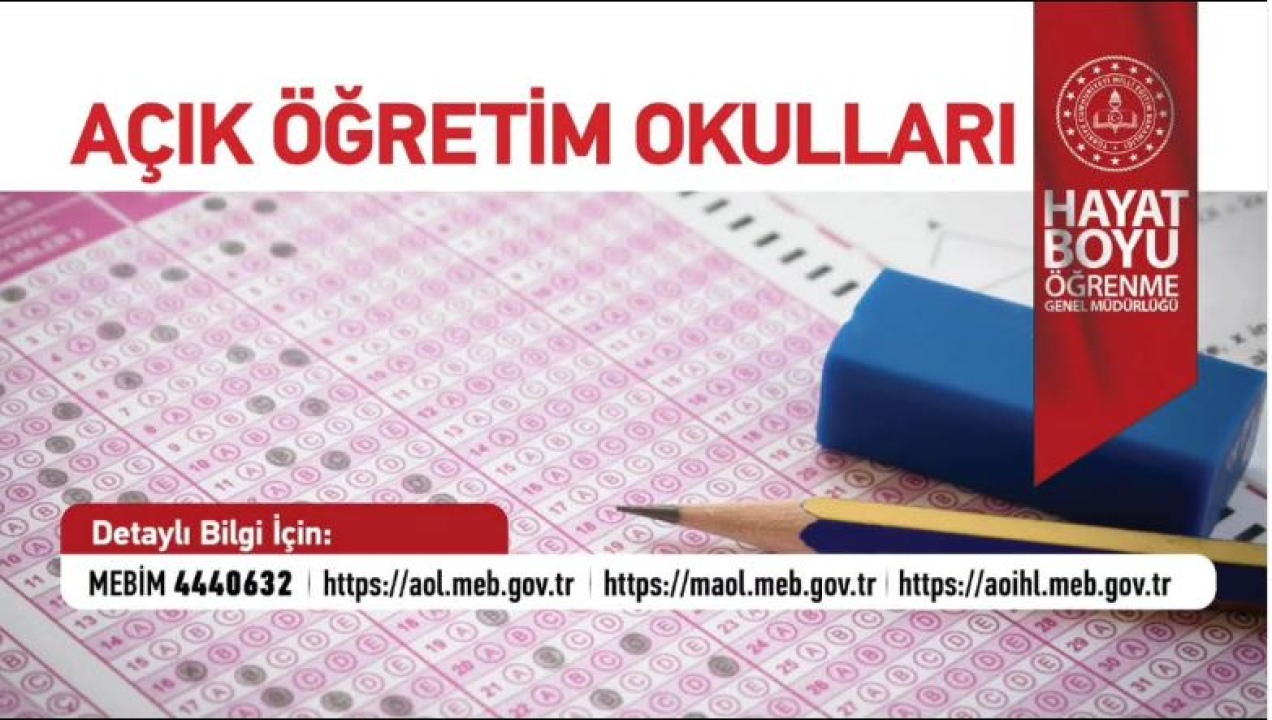 Açık Öğretim Yaz Sınavları İçin Yedek Salon Başvuruları Başladı