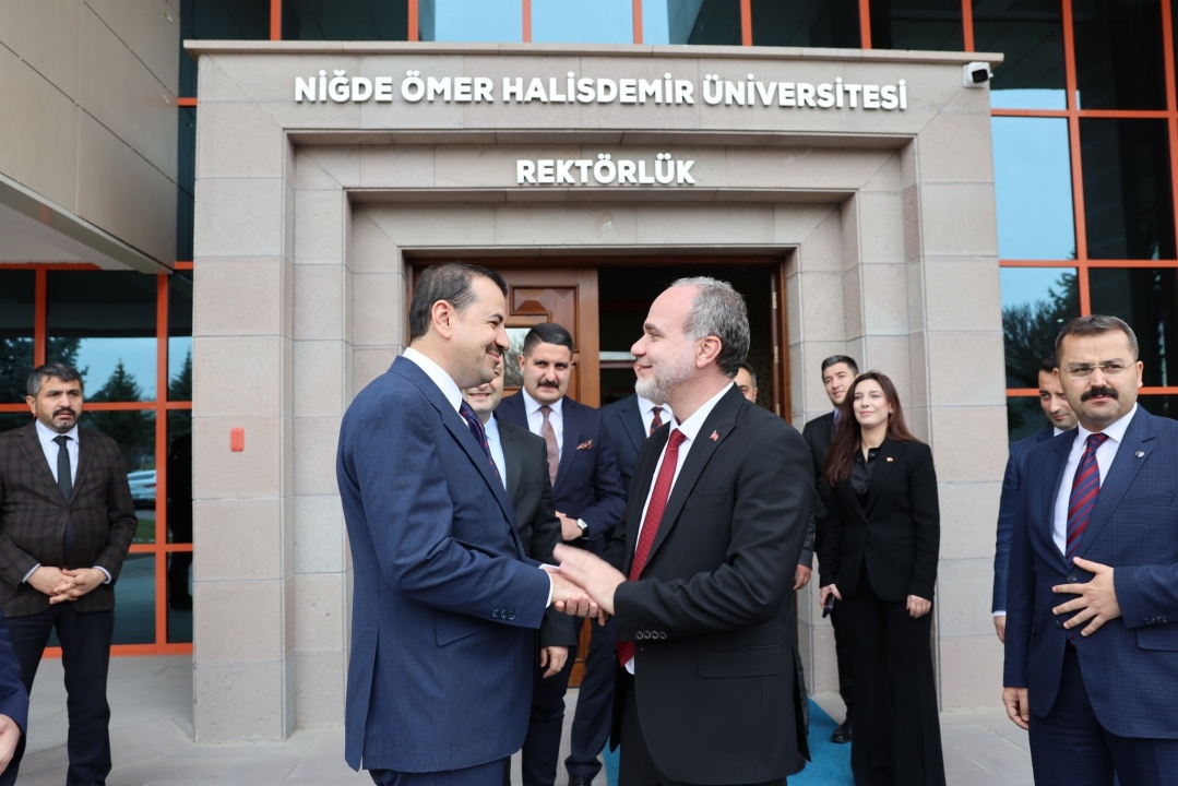 Adalet Bakan Yardımcısı Yılmaz’dan Rektör Usluya Ziyaret