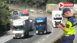 Adana-Niğde Otoyolu’nda dronlu denetim