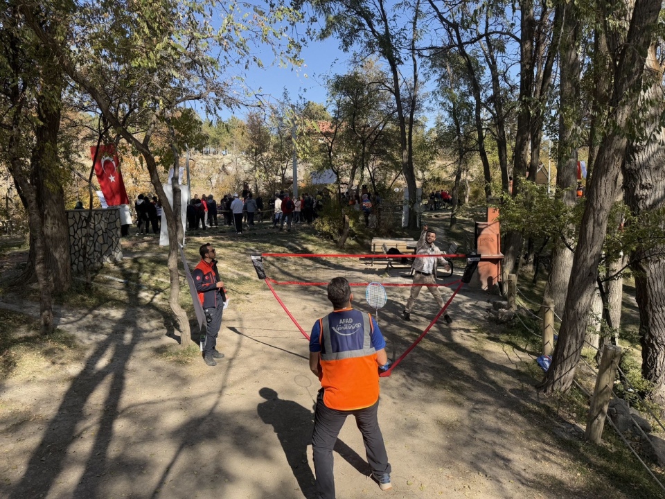 AFAD gönüllüleri Gebere Barajı’nda buluştu