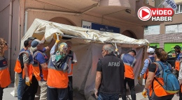 AFAD gönüllülerine çadır kurma eğitimi verildi