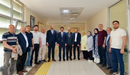AK Parti'den Başhekim Zor’a hayırlı olsun ziyareti