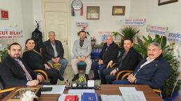 AK Parti heyetinden Bor İlçe Başkanlığına ziyaret