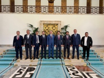 AK Parti Niğde heyeti, Milletvekili Uzkurt'u TBMM'de ziyaret etti
