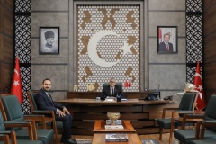 AK Parti Niğde İl Başkanı Eren’den Vali Çelik’e ziyaret