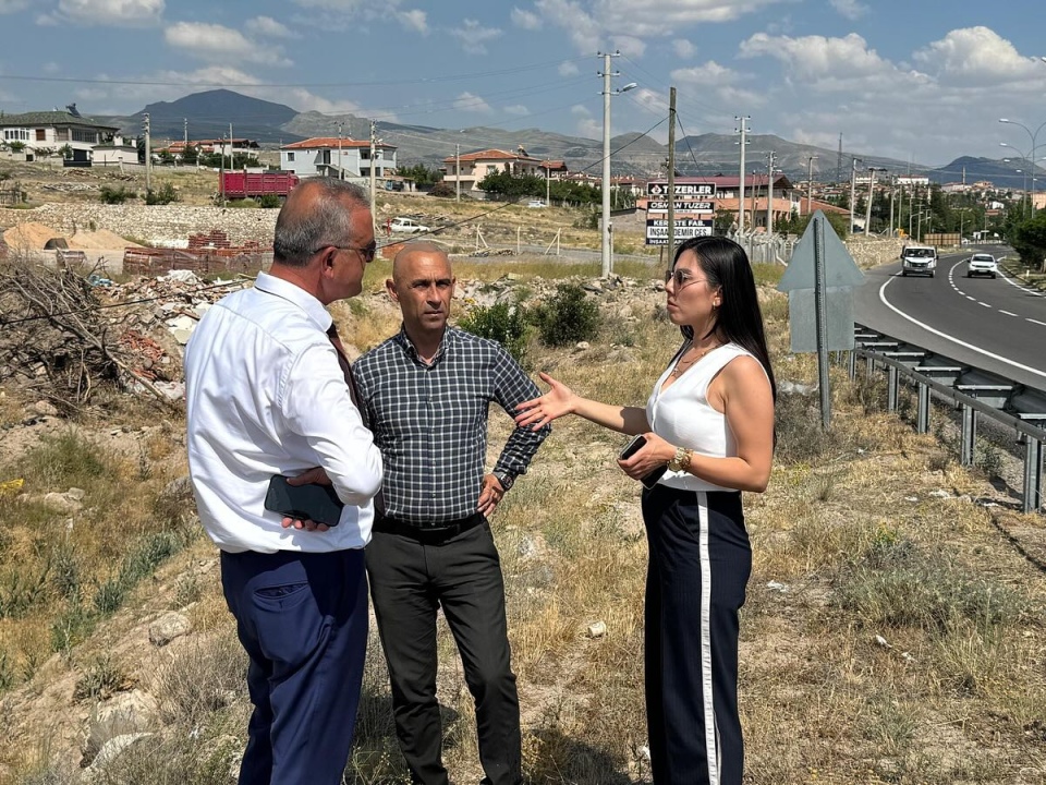 Altunhisar’da alt geçit projesi için ilk saha incelemesi yapıldı