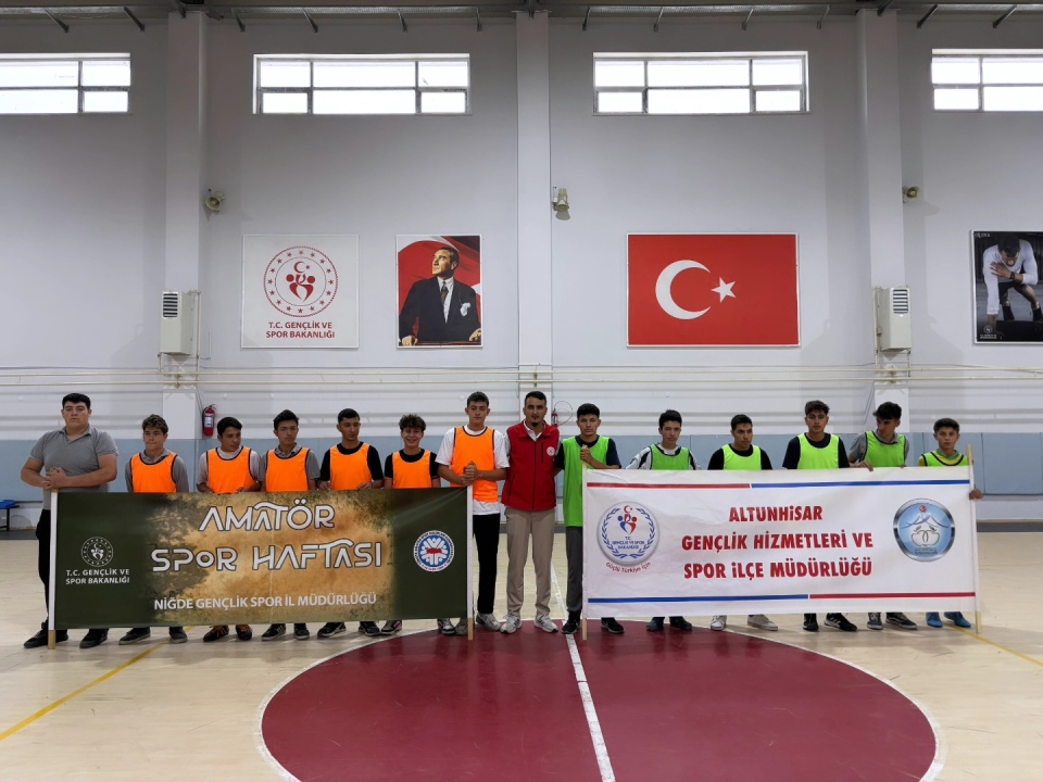 Altunhisar’da Amatör Spor Haftası Coşkusu