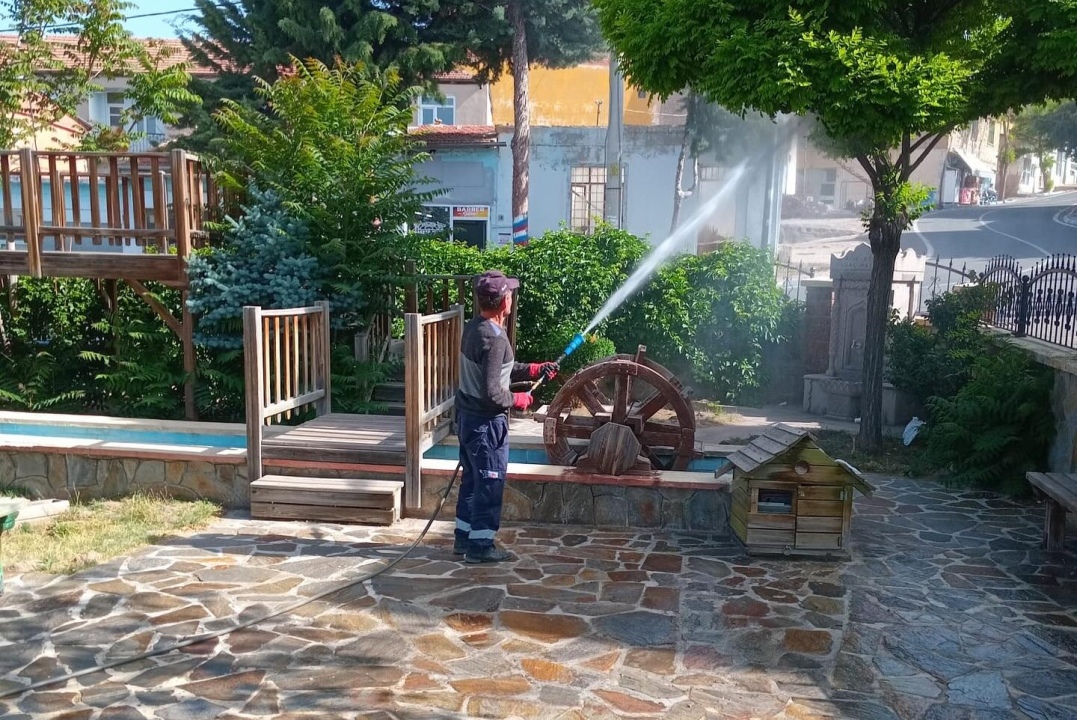 Altunhisar’da böcek ve haşereyle mücadele başladı