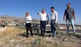 Altunhisar’da devam eden projeler yerinde incelendi