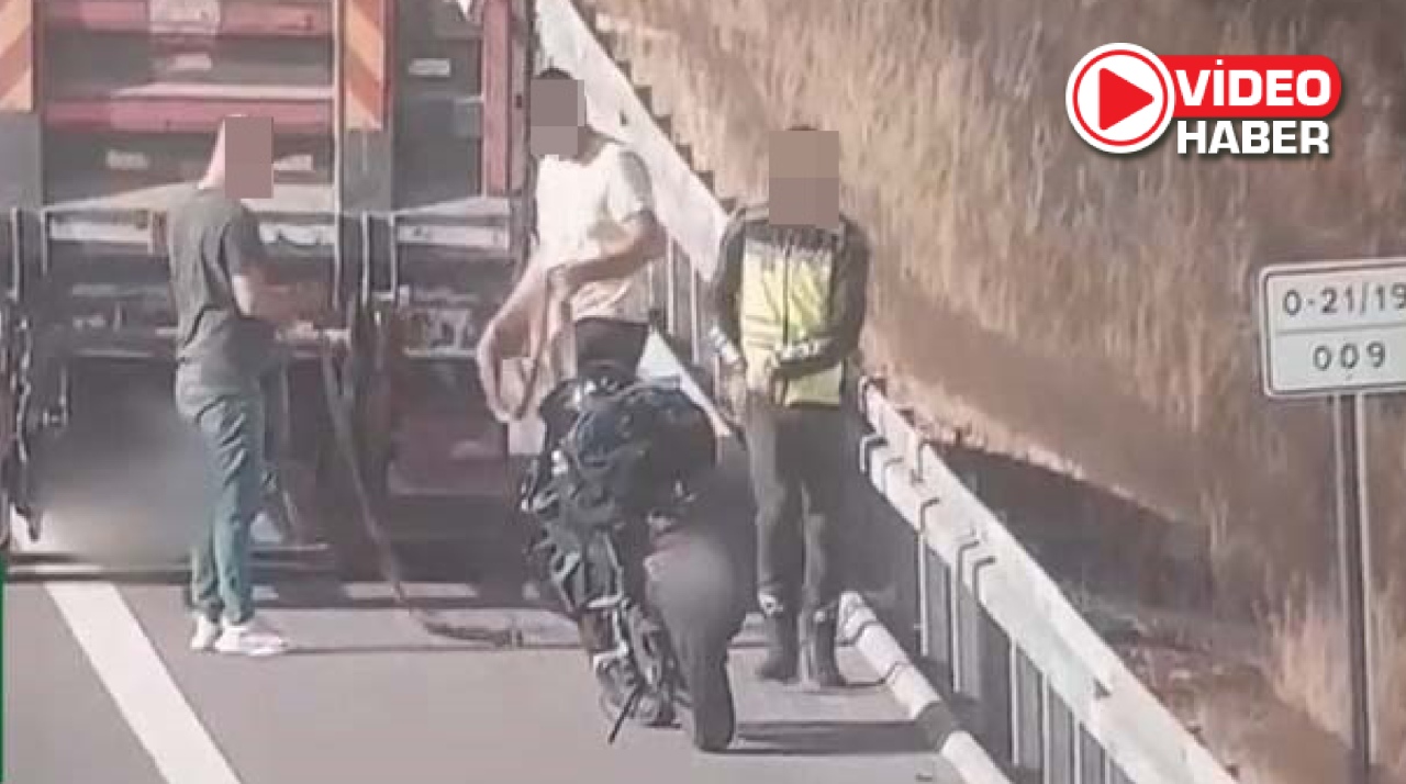 Ankara-Niğde Otoyolu’nda tehlikeli yolculuk