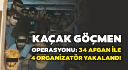 Ankara-Niğde otoyolunda kaçak göçmen operasyonu: 34 Afgan ile 4 organizatör yakalandı