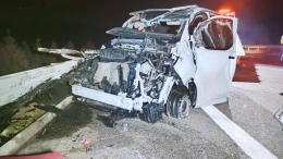 Araba takla attı, 11 kilo altın sırra kadem bastı