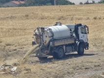 Araziye boşaltılan atık su üzerine bakanlık harekete geçti