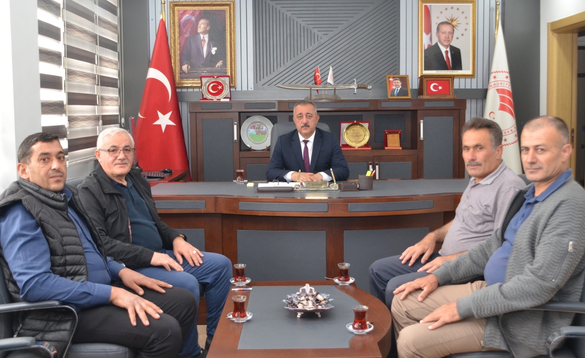 Arı Yetiştiricileri Birliği’nden İl Tarım Müdürü Asım Baş’a ziyaret