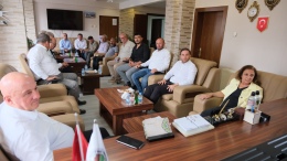 Arif Çakıl, Makamında CHP Heyetini Ağırladı