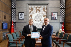 Asım Baş’tan Vali Çelik’e veda ziyareti