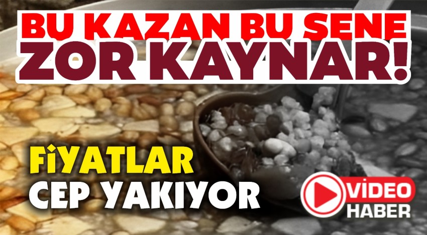 Aşure malzeme fiyatları cep yakıyor