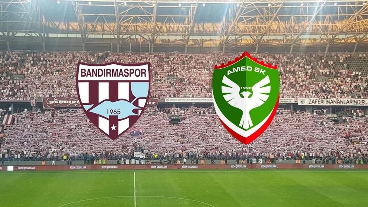 Bandırmaspor-Amedspor maçı hangi kanalda, saat kaçta, ne zaman? Bandırmaspor-Amedspor maçı kadrosu