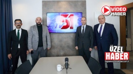 Başkan Özdemir’den Niğde Anadolu Haber ve Tv51’e ziyaret