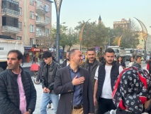 Başkan Özdemir Tek Yön Projesi Alanında İncelemelerde Bulundu