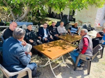 Başkan Uzan’a taziye ziyareti
