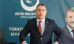 BBP Niğde İl Başkanı Karataş’tan Kurban Bayramı Mesajı