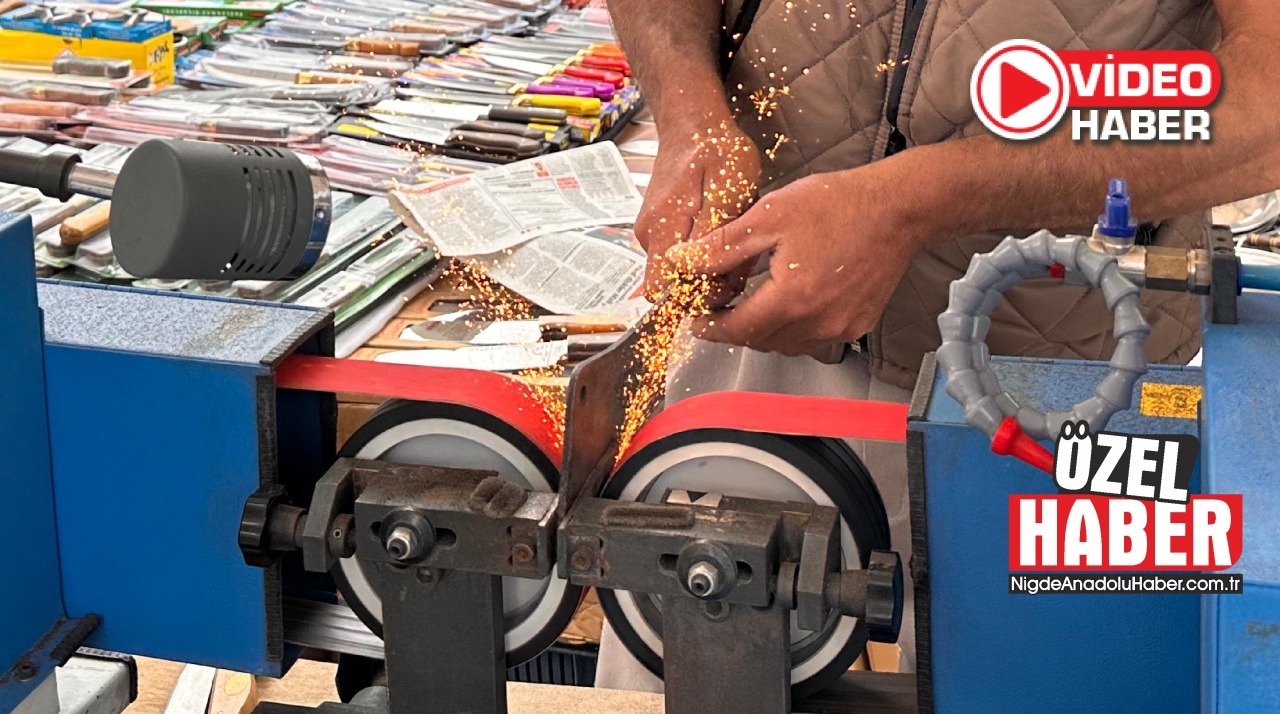 Bıçaklar Kurban Bayramı için bilenmeye başladı