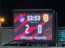 Bilal Güven Şov! Niğde Belediyespor Osmaniyespor FK Karşısında 2-0 Önde