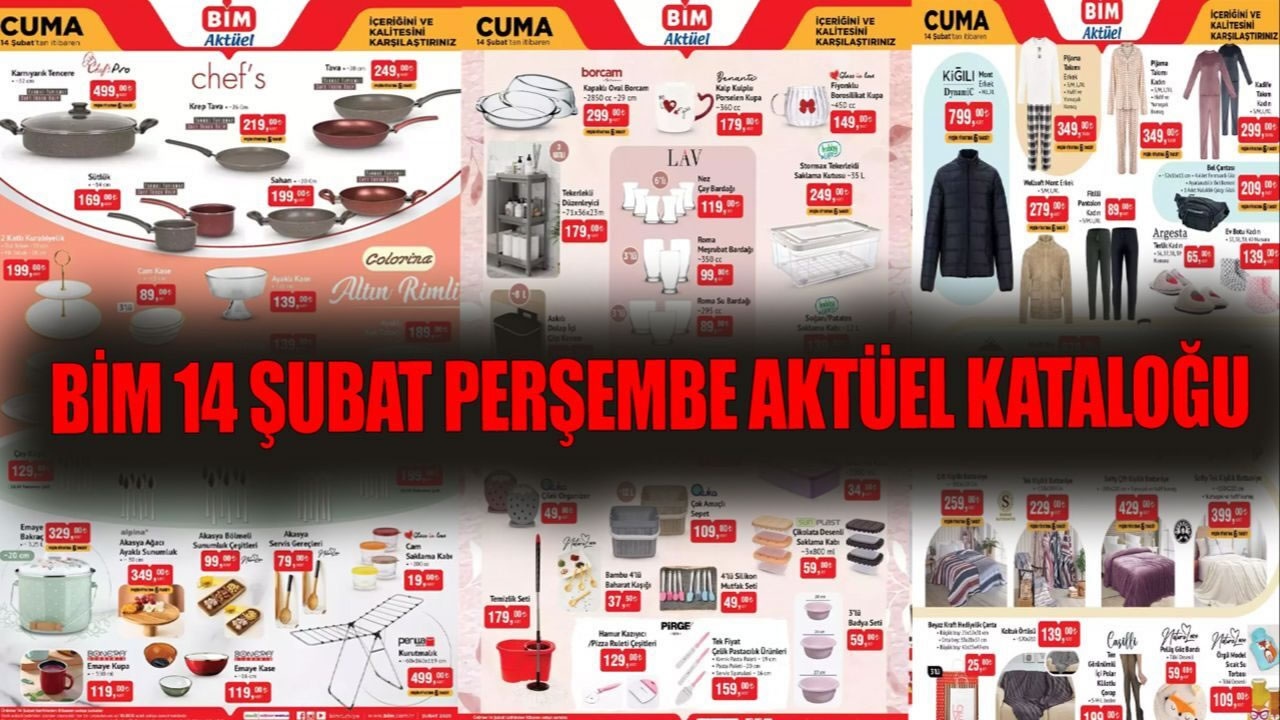 BİM 14 Şubat Cuma İndirimleri: Hangi Ürünler Raflarda Olacak?