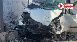 Bir kişinin öldüğü feci kazanın görüntüsü ortaya çıktı