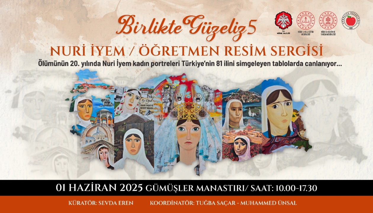 Birlikte Güzeliz – Nuri İyem Öğretmen Resim Sergisi, Gümüşler Manastırı’nda sanatseverlerle buluşuyor