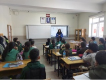 Bor’da 711 öğrenciye bilgilendirme faaliyeti 