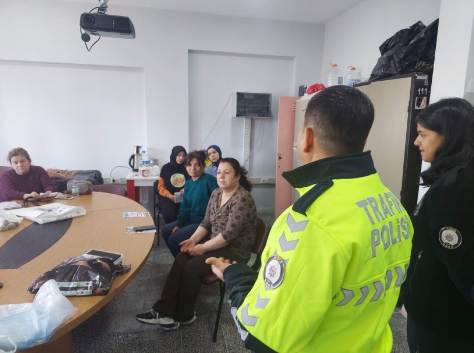 Bor’da kursiyerlere güvenlik eğitimi verildi