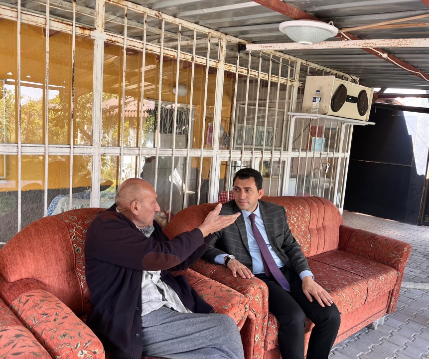 Bor’da şehit ailesine vefa ziyareti