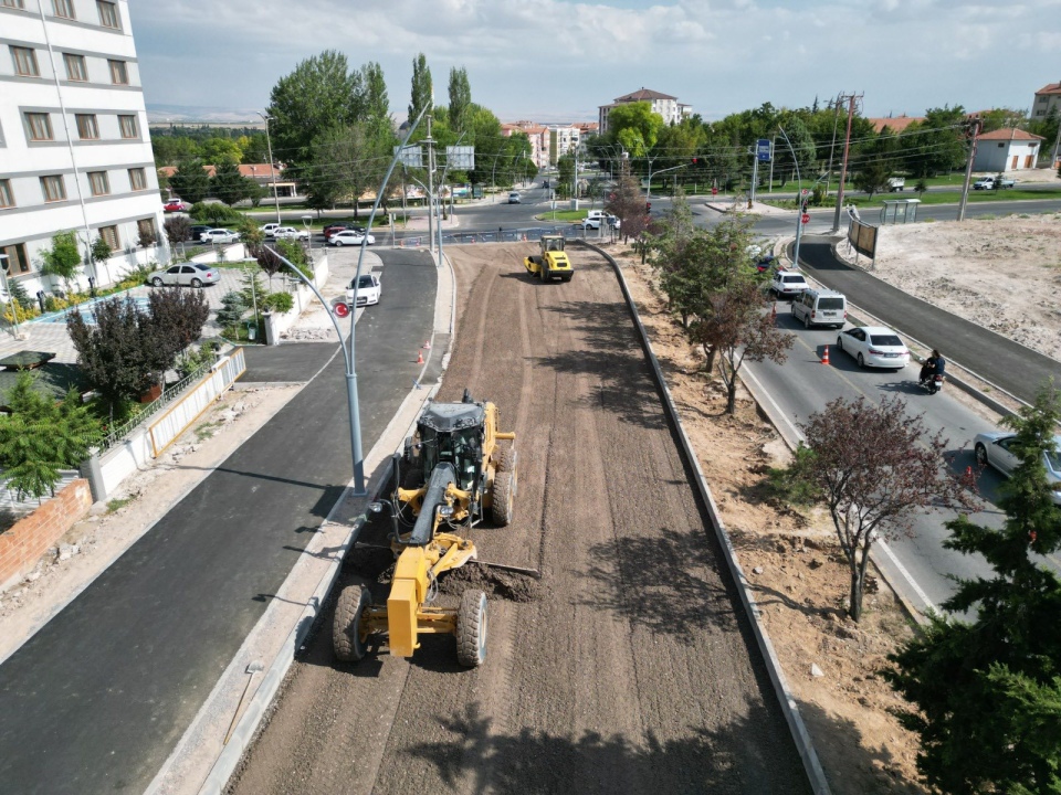 Bor Devlet Hastanesi yolu modernize ediliyor