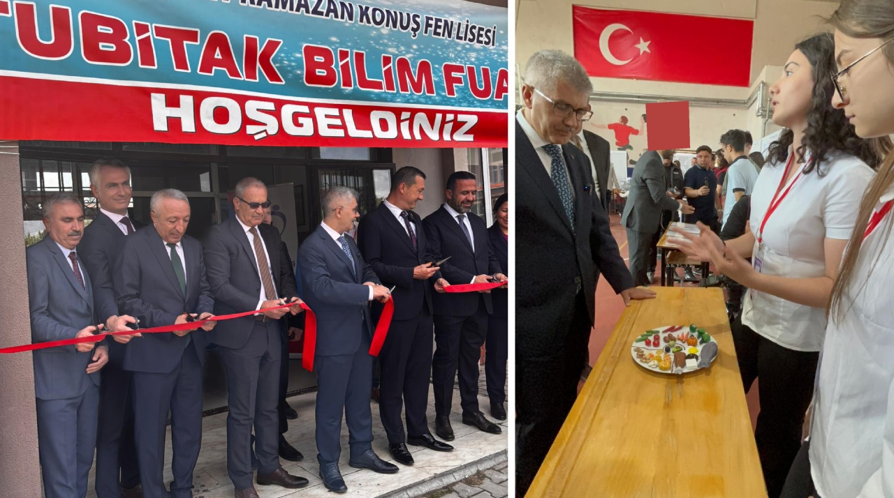 Bor Fen Lisesi’nde 4006 TÜBİTAK Bilim Fuarı açıldı