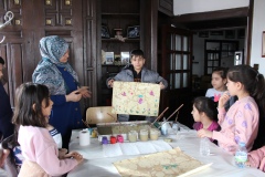 Bor kütüphanesi ara tatilde çocuklara etkinlikler düzenledi