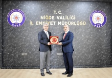 Bulat’tan Emniyet Müdürü Delen’e ziyaret
