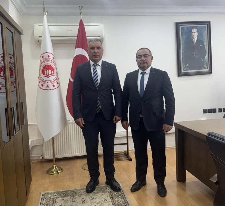 Çamardı Belediye Başkanı Ali Pınar'dan İlbank Kayseri Bölge Müdürü Baykendi'ye Ziyaret