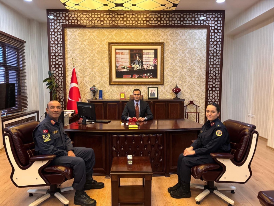 Çamardı da İlk Kadın Komutan Göreve Başladı