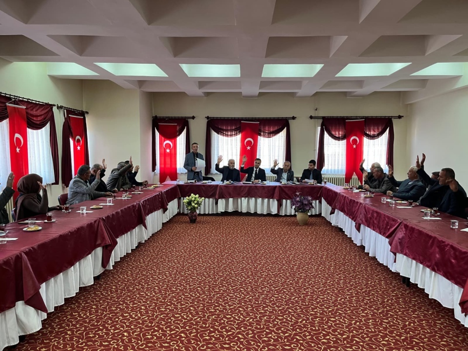 Çamardı’da Köylere Hizmet Götürme Birliği Toplantısı Yapıldı