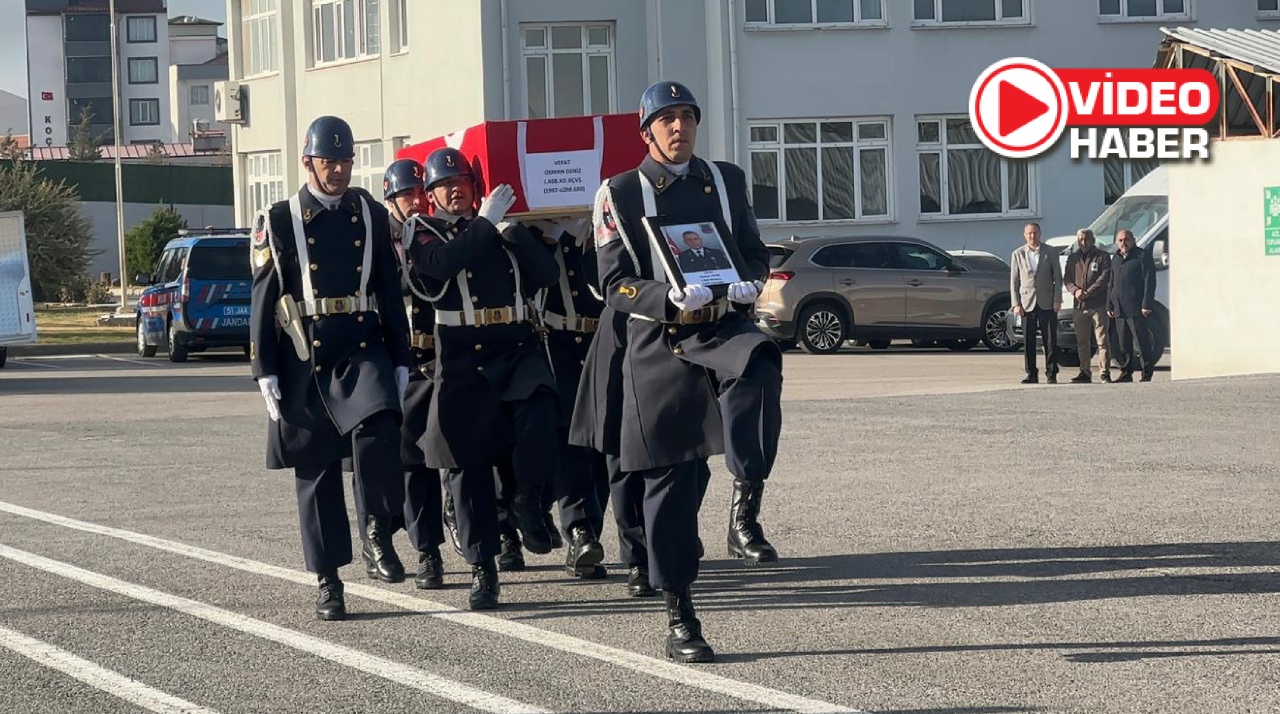 Çamardı İlçe Jandarma Komutanı Osman Deniz için tören düzenlendi