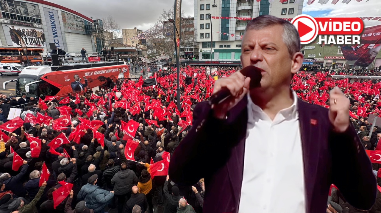 CHP Genel Başkanı Özgür Özel, Niğde'de konuştu