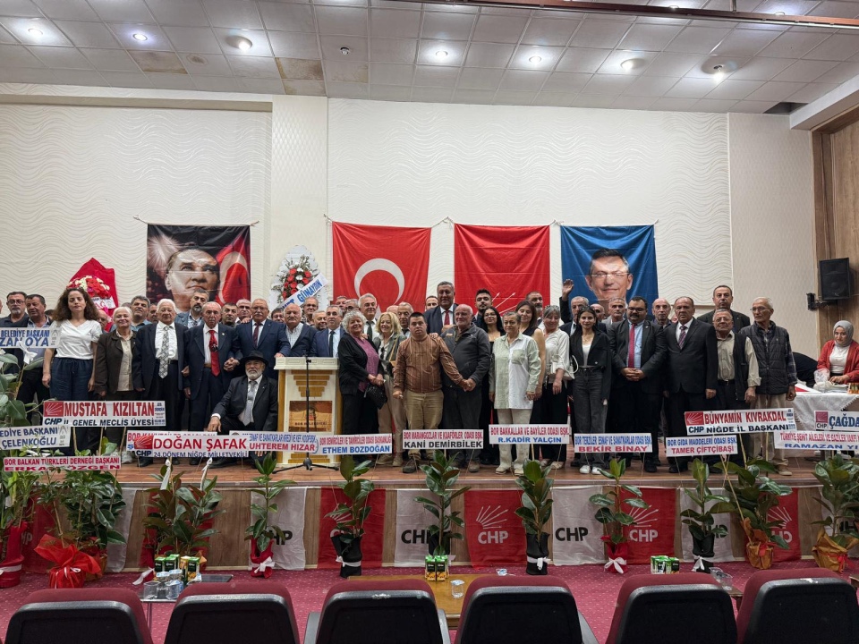 CHP Niğde’de ilçe kongreleri tamamlandı